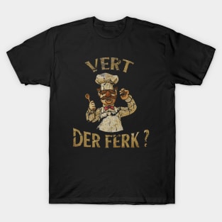 STONE TEXTURE -  I DONT ALWAYS VERT DER FERK T-Shirt